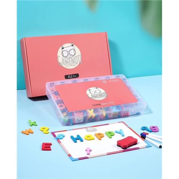 Classroom Magnetic Alphabet Letters Kit 234 Pcs with Double - Side Magnet Board - Picture 6 of 6